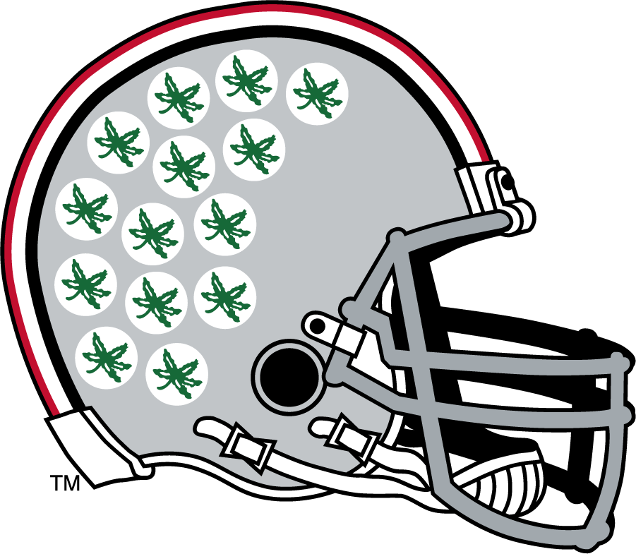 Ohio State Buckeyes 1968-Pres Helmet diy DTF decal sticker